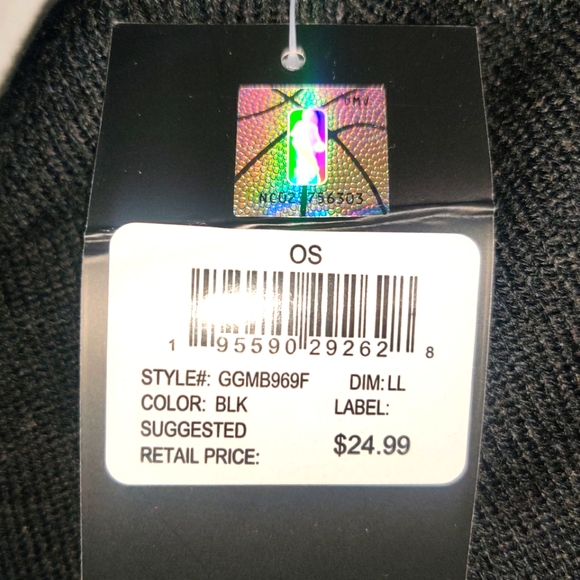 New NBA Ultra Game Los Angeles Lakers Black Winter Knit Cap Beanie Hat. - Picture 4 of 4